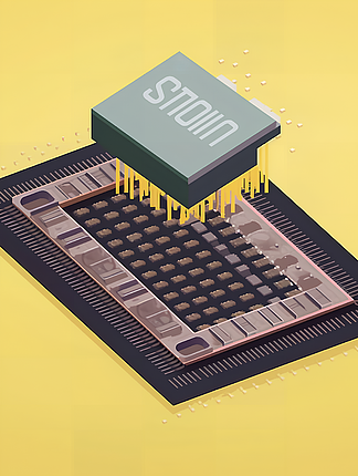 微缩宇宙的精密艺术 半导体芯片工厂与集成电路设计的视觉语言